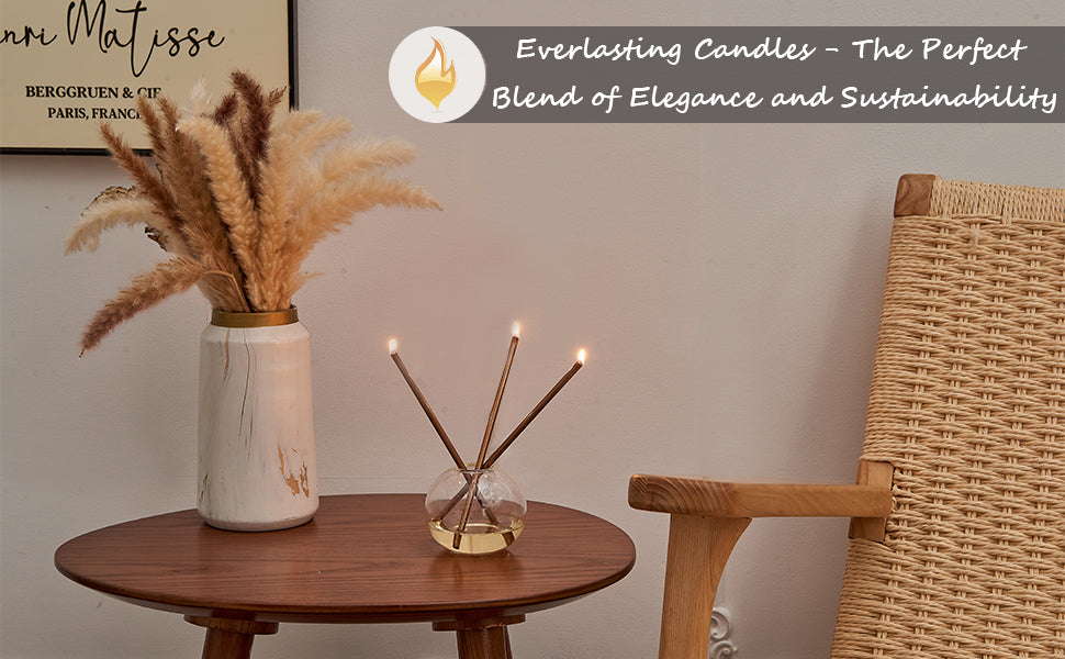 Dark Amber Epeony - Never Melting Candles